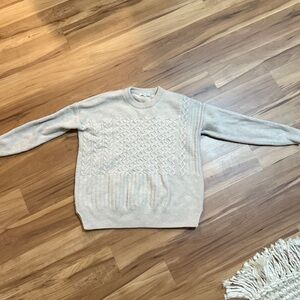 Madewell Textured Cream Sweater